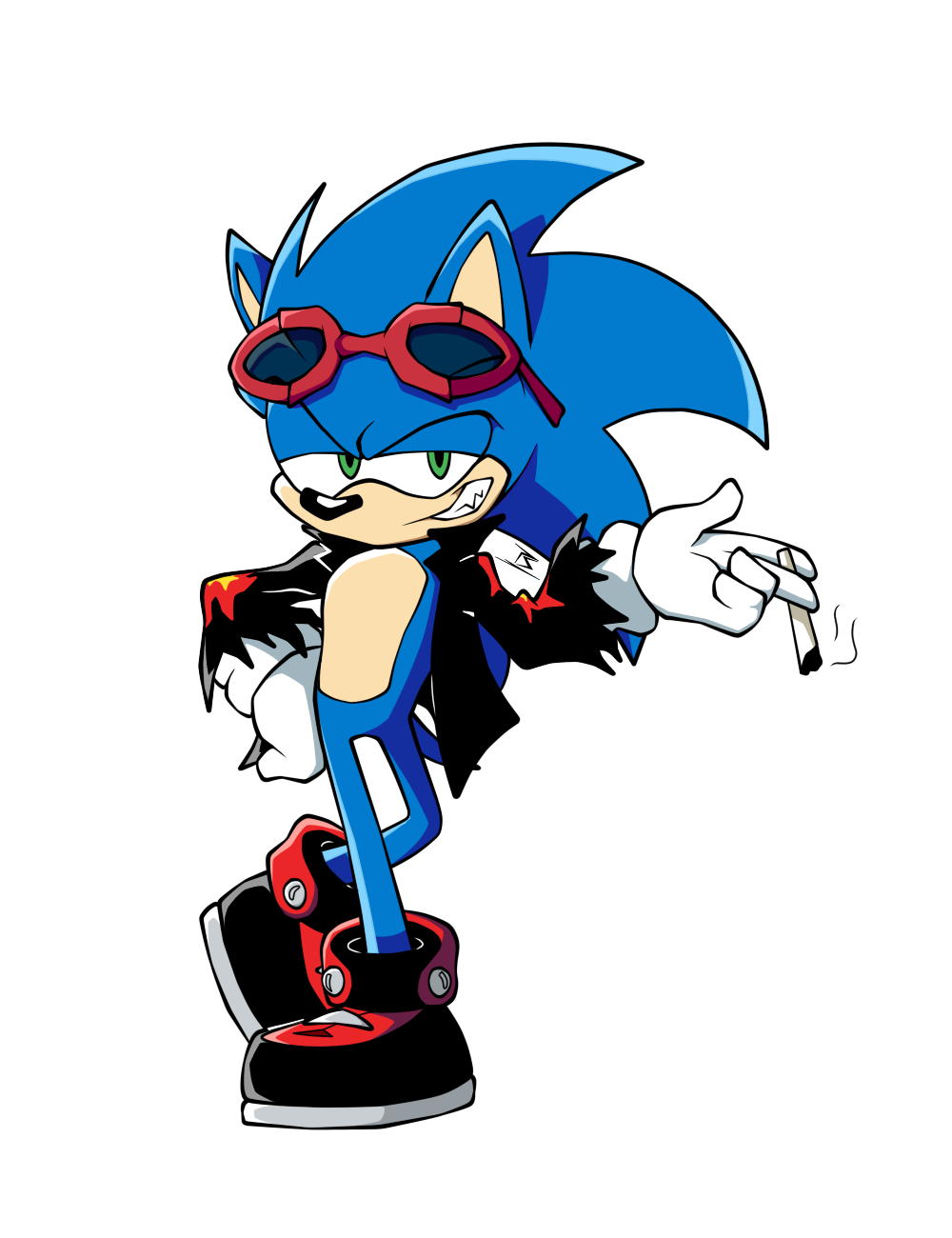 Sonic the Hedgehog Art by sarkenthehedgehog