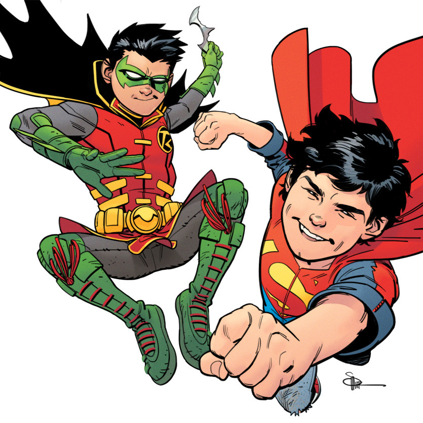 Super-Sons Art by evandocshaner