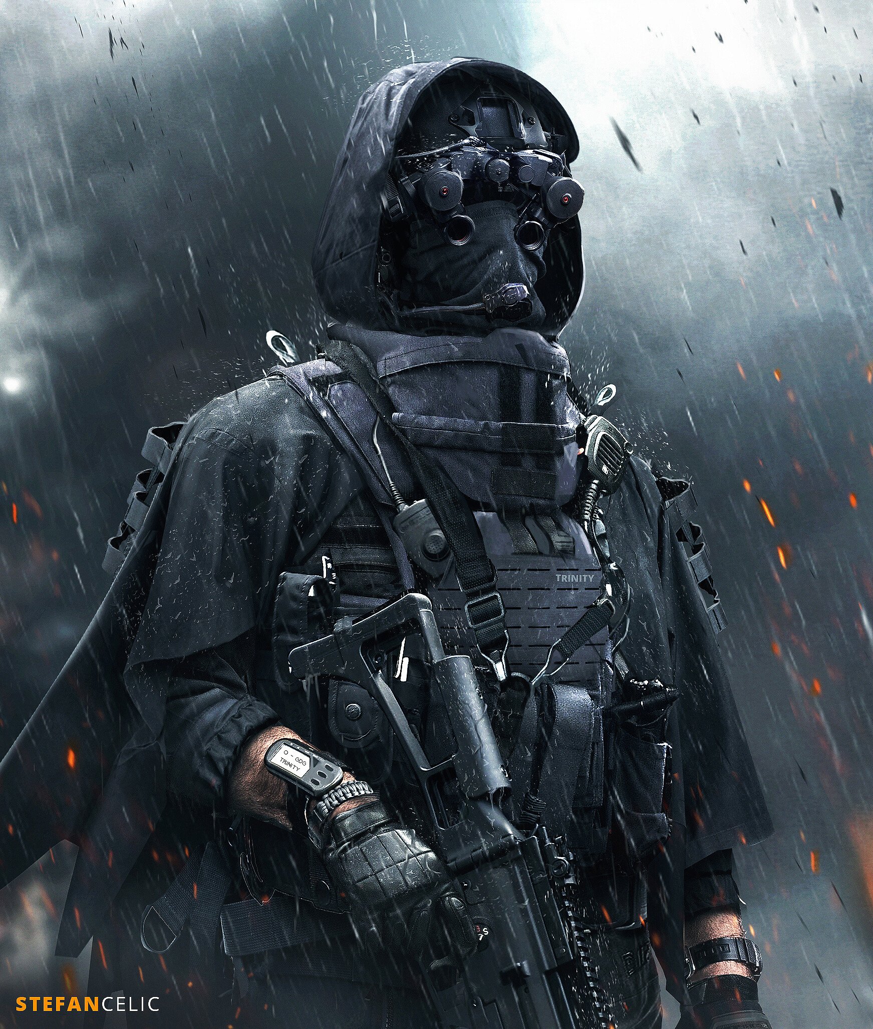 Download Sci Fi Warrior Art