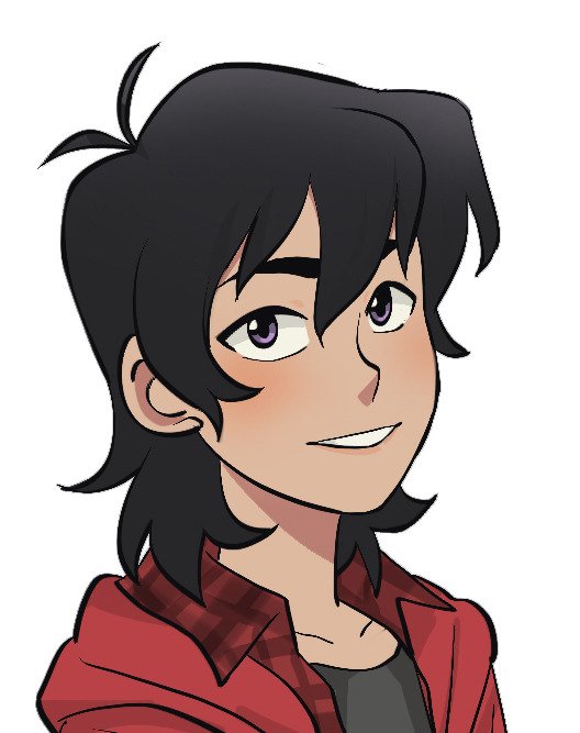 Download Keith Kogane Purple Eyes Smile Black Hair Voltron Legendary Defender TV Show Art