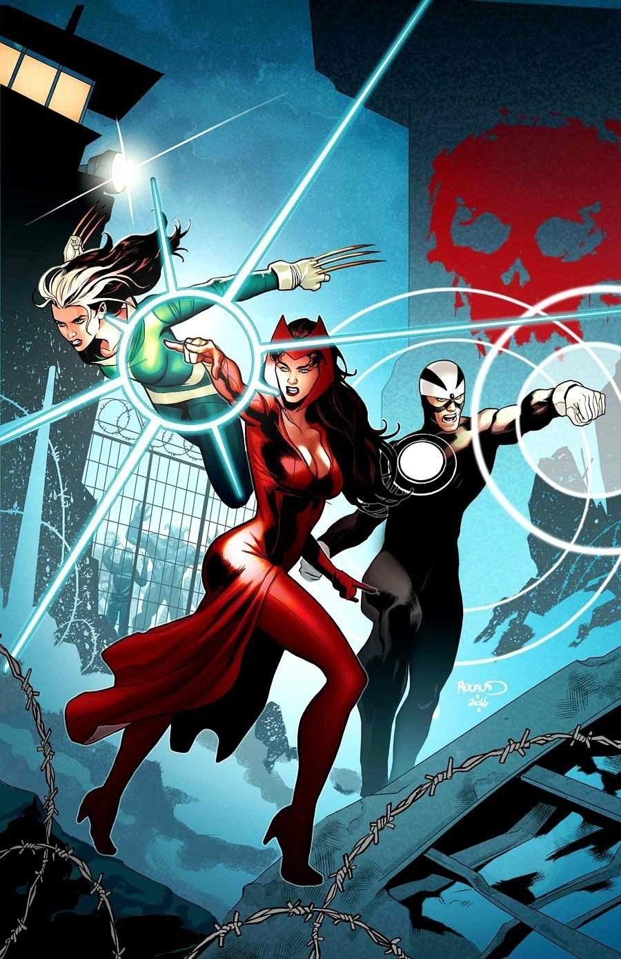 Download Mutant Havok (Marvel Comics) Rogue (Marvel Comics) Scarlet Witch Comic Uncanny Avengers Art