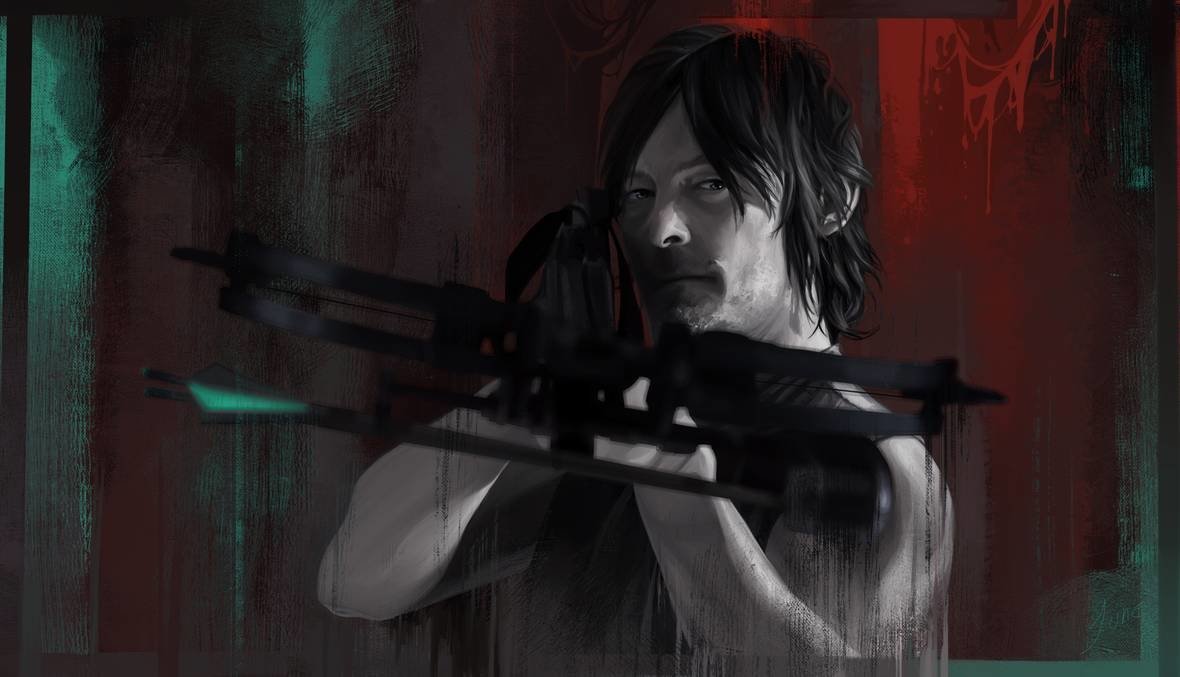 Download Daryl Dixon TV Show The Walking Dead Art