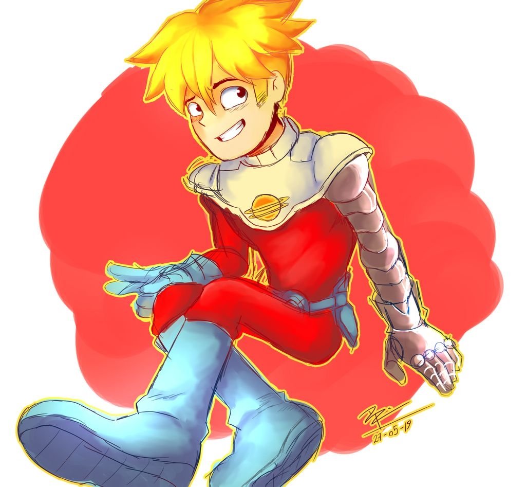 Download Smile Boots Blonde Gary Goodspeed TV Show Final Space Art