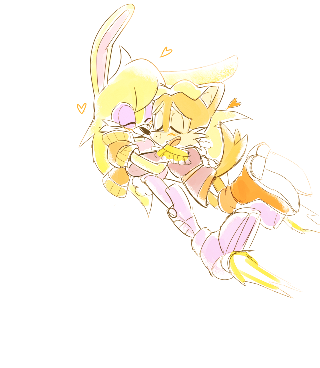 Download Bunnie Rabbot Antoine D'Coolette Comic Sonic The Hedgehog Art