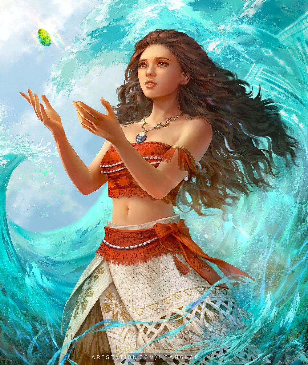 Download Moana Waialiki Movie Moana Art