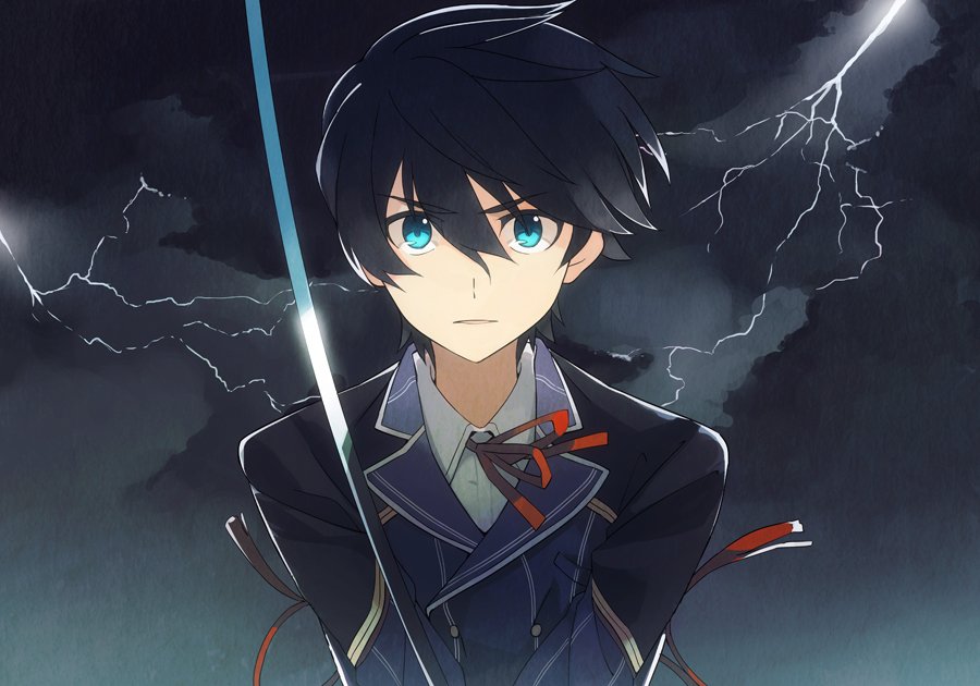 Download Black Hair Blue Eyes Horikawa Kunihiro Anime Touken Ranbu Art