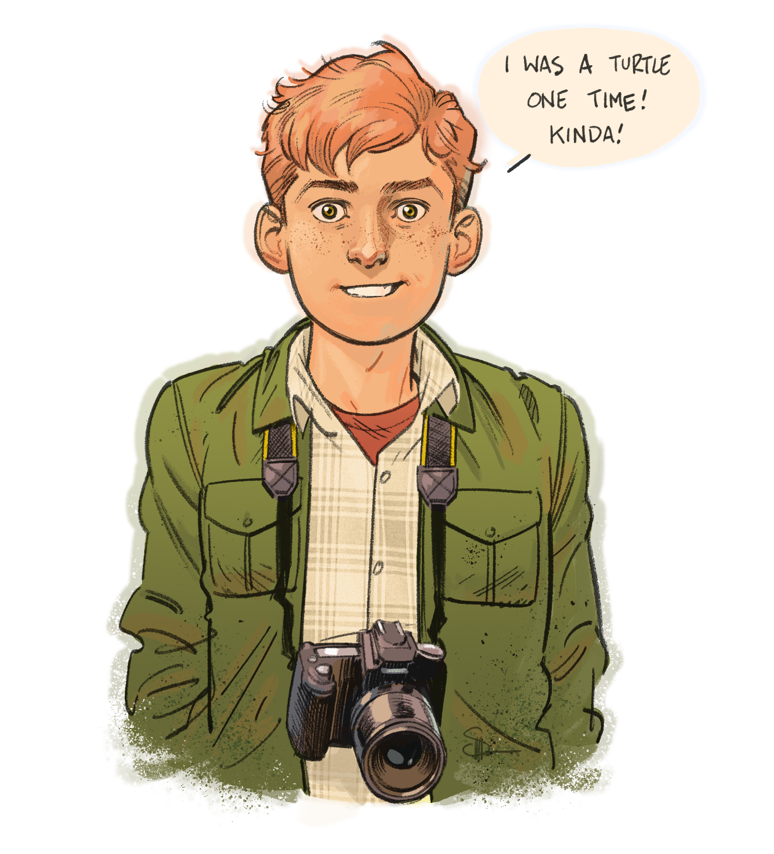 Download Red Hair Smile DC Comics Jimmy Olsen Comic Superman Art