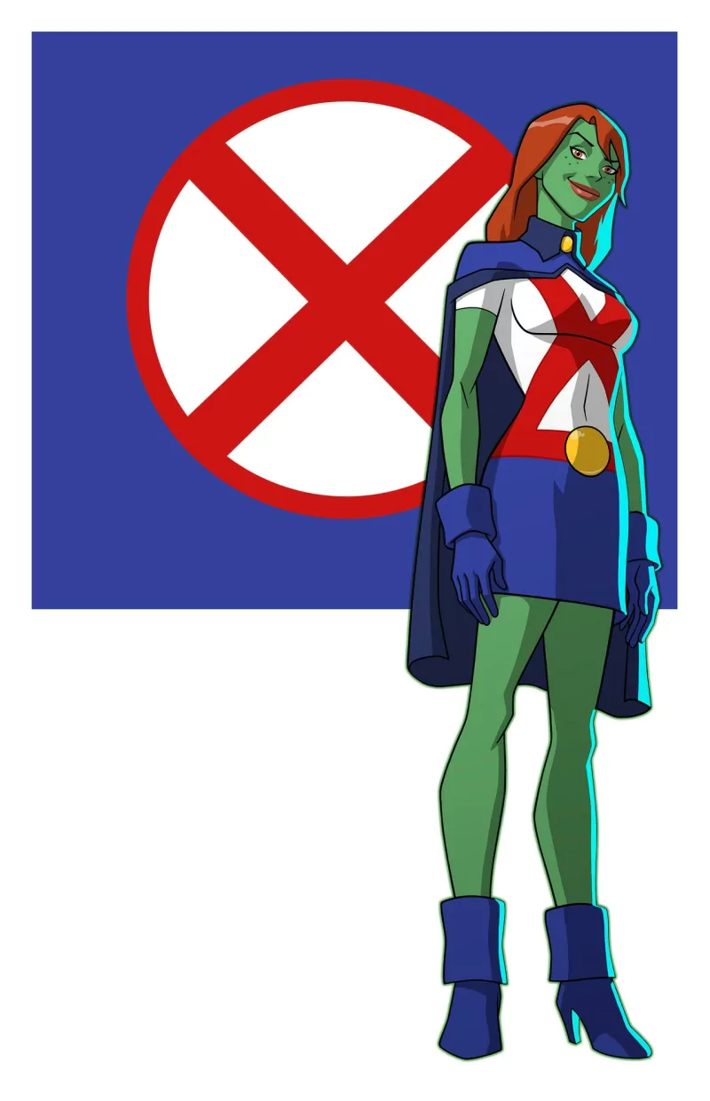 M'gann M'orzz Young Justice (TV Show) DC Comics red hair Miss Martian TV Show Young Justice Image