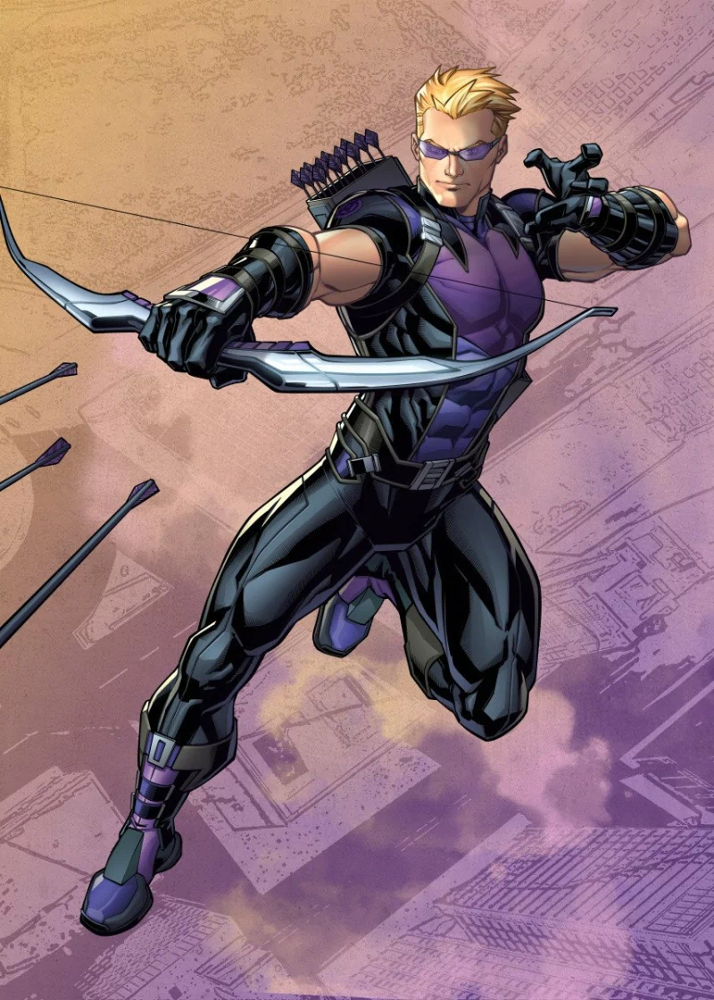 blonde Clint Barton Comic Hawkeye Image