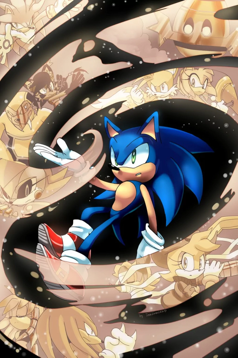  SONIC-The Lost Hedgehog Tales by Drawloverlala