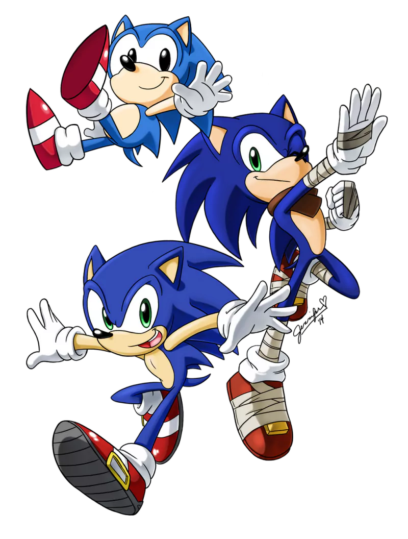 green eyes smile Boom Sonic Classic Sonic video game Sonic the Hedgehog Image