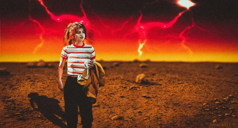  Selena Gomez on Mars