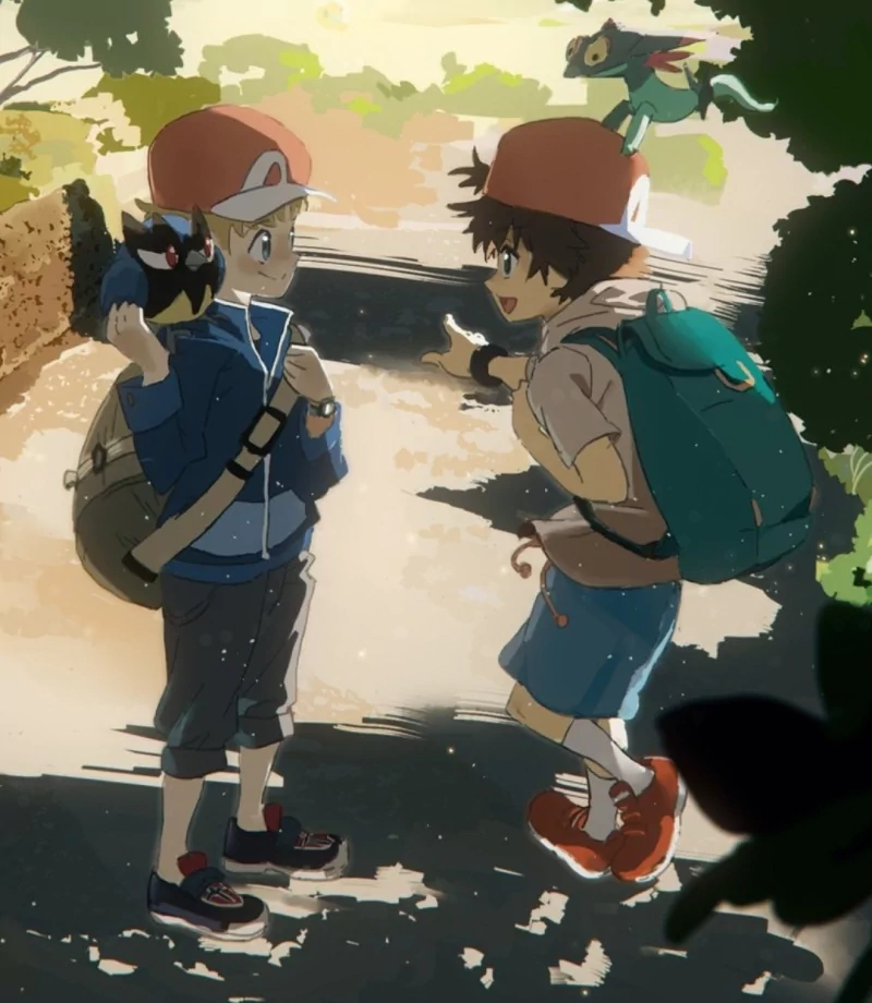 Pokemon cap Tommy (Pokémon) John (Pokémon) Anime Pokémon: Twilight Wings Image