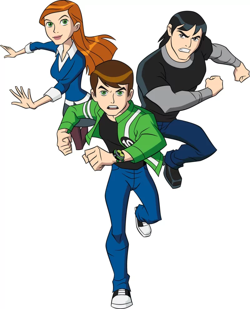 Omnitrix green eyes Kevin Levin Gwen Tennyson Ben Tennyson TV Show Ben 10: Alien Force Image