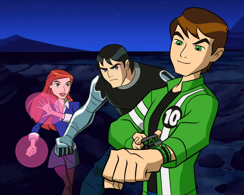 Omnitrix Kevin Levin Gwen Tennyson Ben Tennyson TV Show Ben 10: Alien Force Image