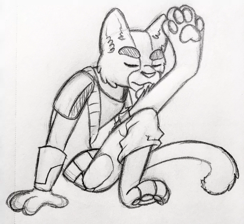 tail barefoot paw Avocato (Final Space) TV Show Final Space Image
