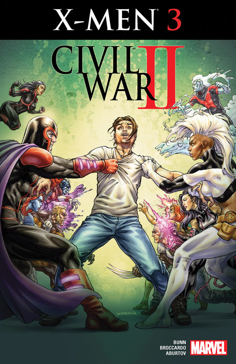 X-Men Sabertooth X-23 Logan James Howlett Old Man Logan Iceman (Marvel Comics) Jean Grey Storm (Marvel Comics) Magneto (Marvel Comics) Comic Civil War II : X-Men Image