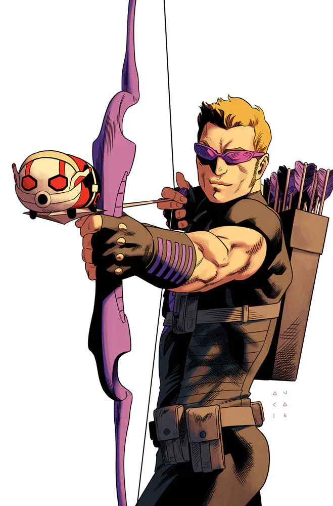blonde Clint Barton Comic Hawkeye Image