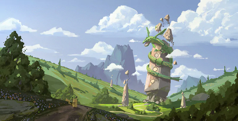 Rayquaza (Pokémon) Pikachu video game Pokemon Image