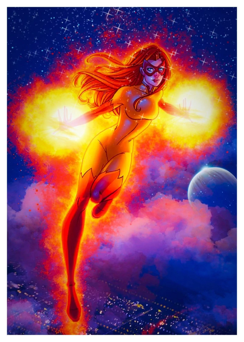 red hair mutant Firestar (Marvel Comics) Comic firestar Image