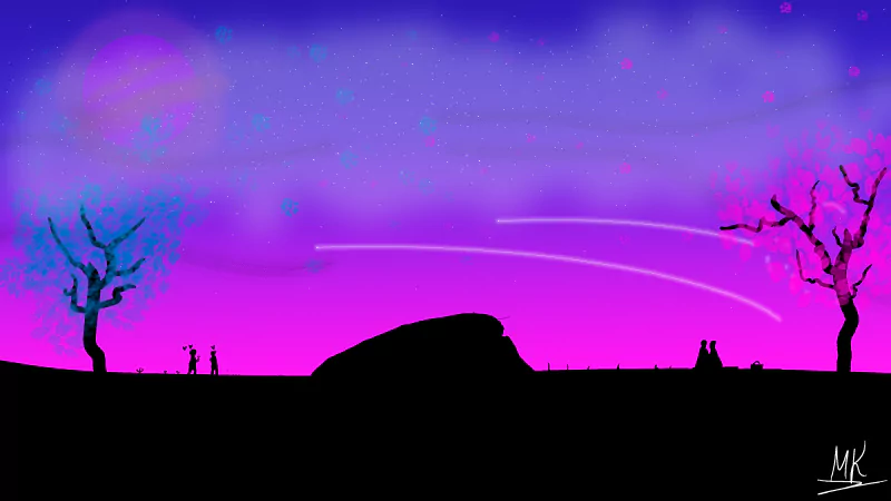  The future and the past in a world