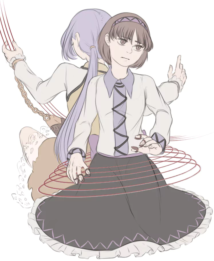 Yatsuhashi Tsukumo Benben Tsukumo Anime Touhou Image