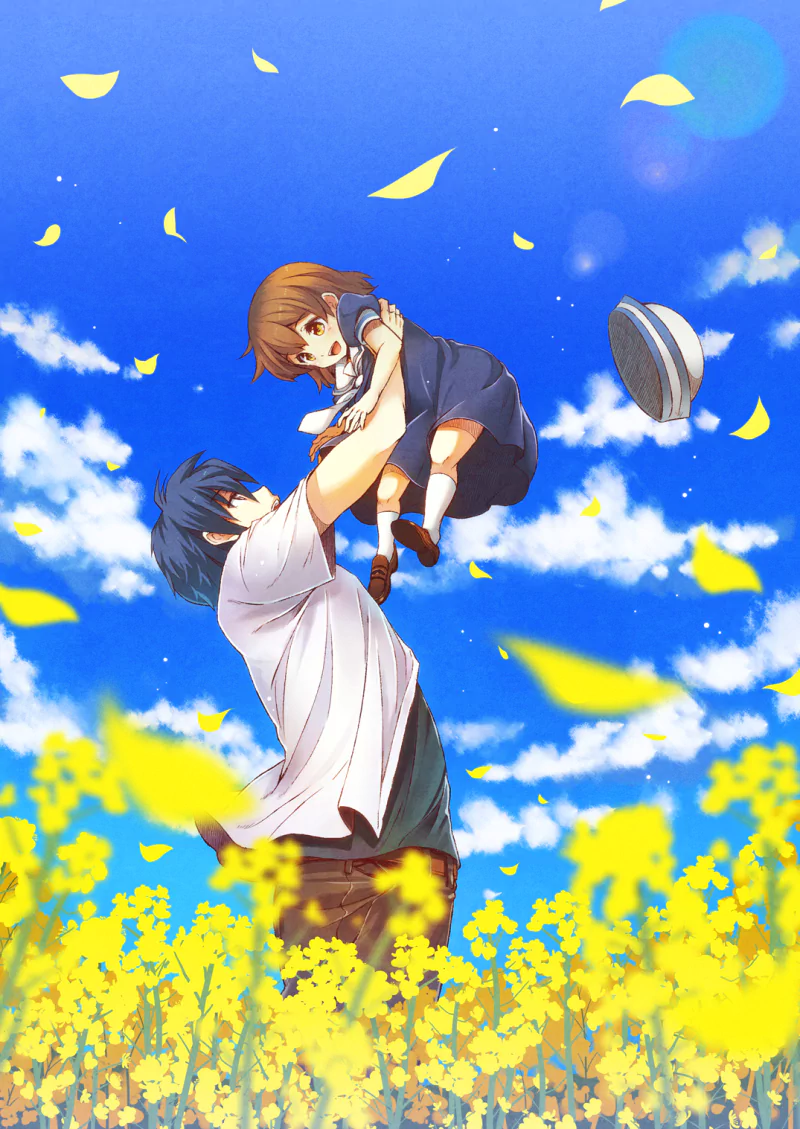 Ushio Okazaki Tomoya Okazaki Anime Clannad Image
