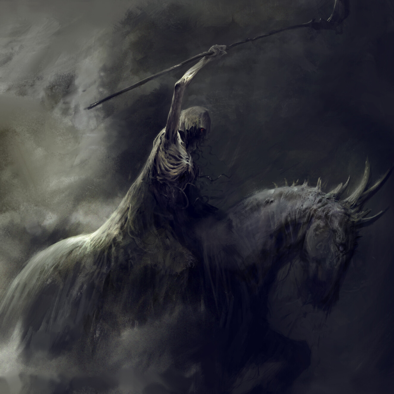 Grim Reaper Art by Antonio J. Manzanedo