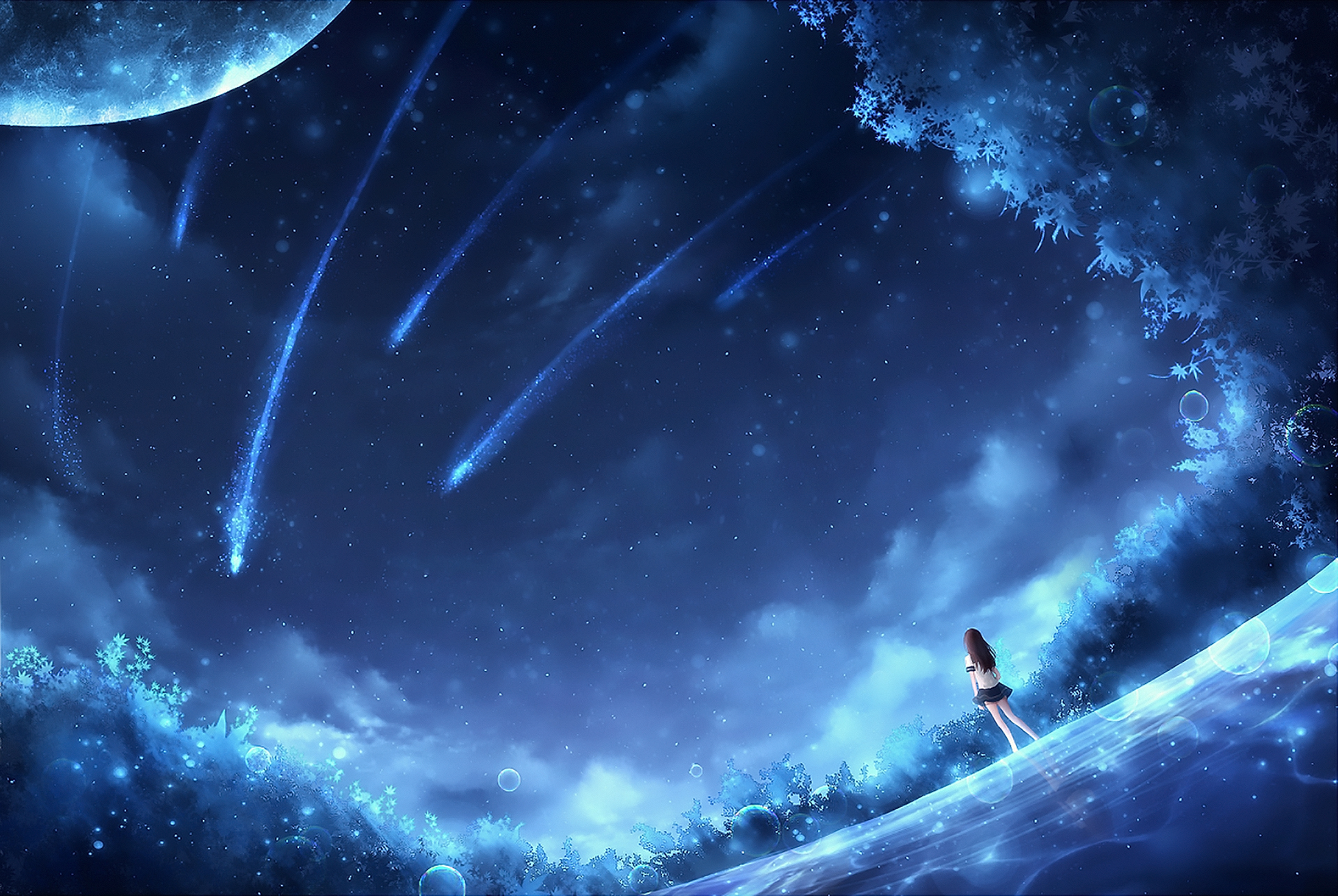 Anime Sky Art by CZY