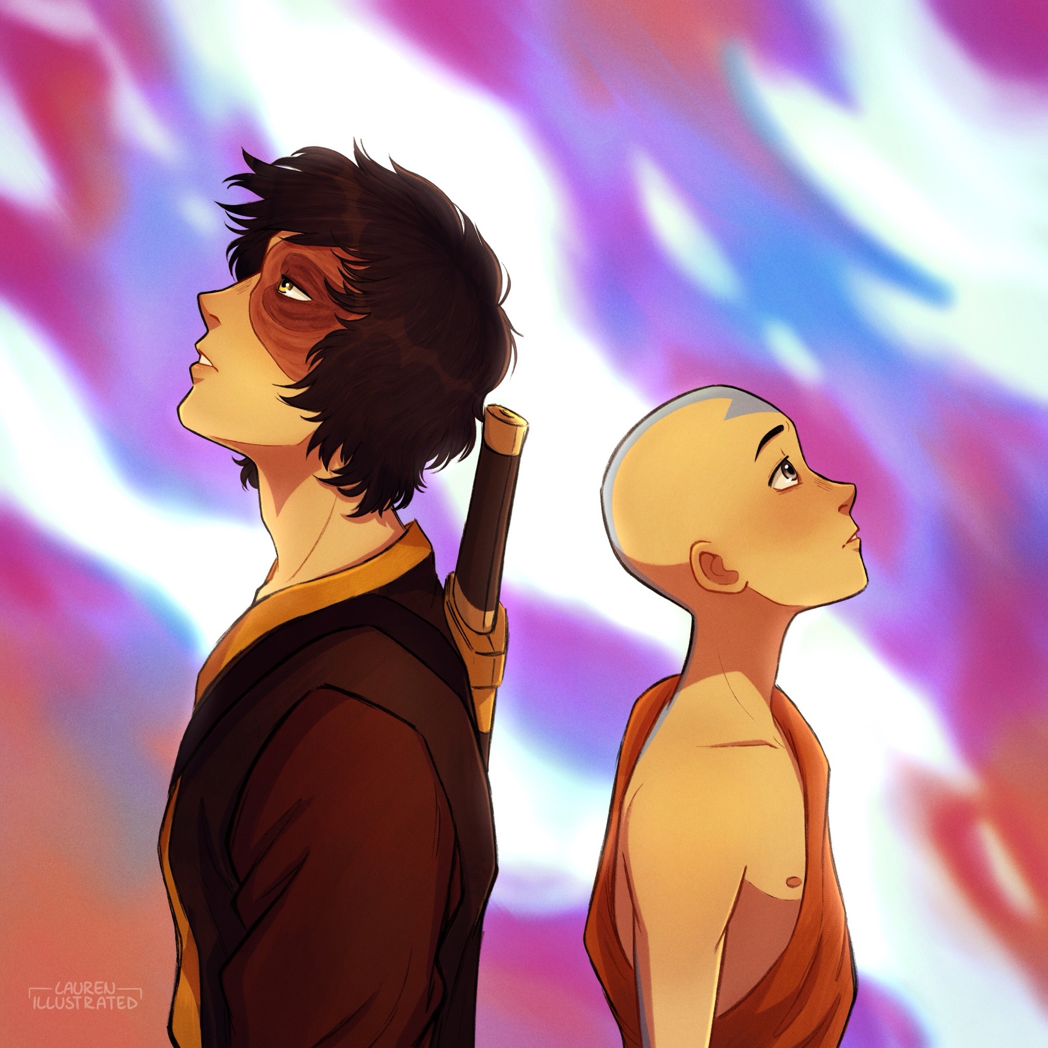Anime Avatar: The Last Airbender Art by laurenillustrated
