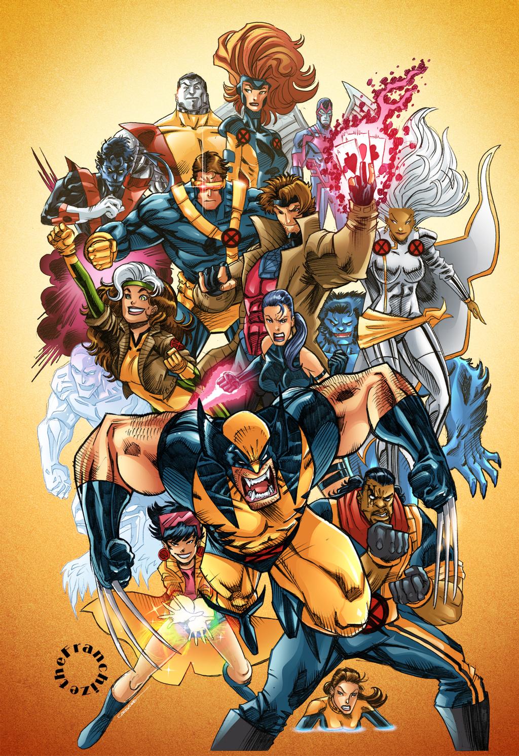 Download Comic X-men Art