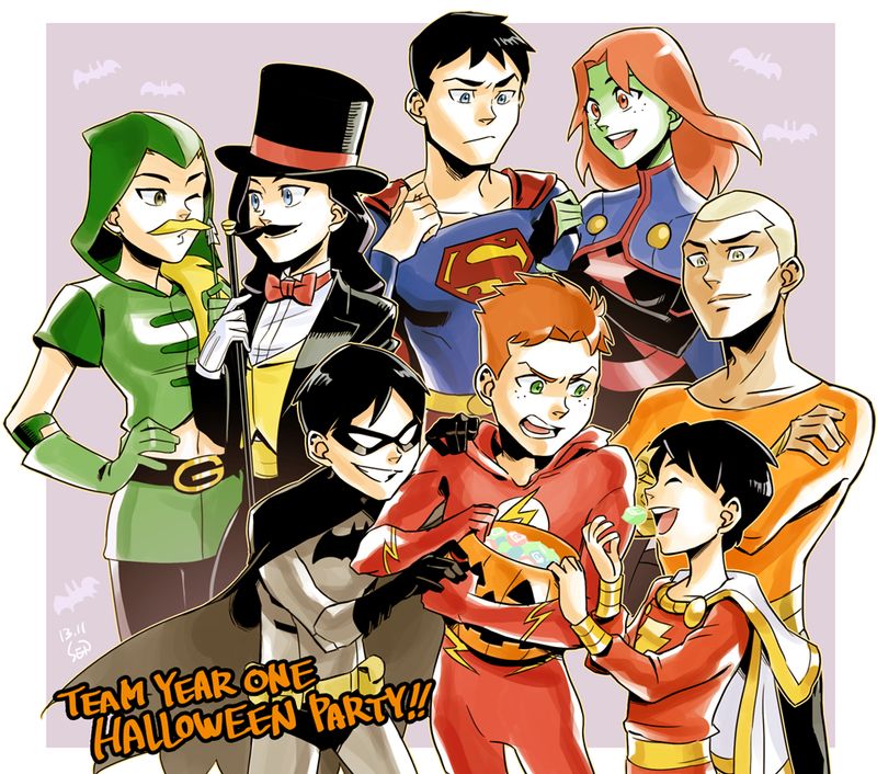 Young Justice Art by sii-sen