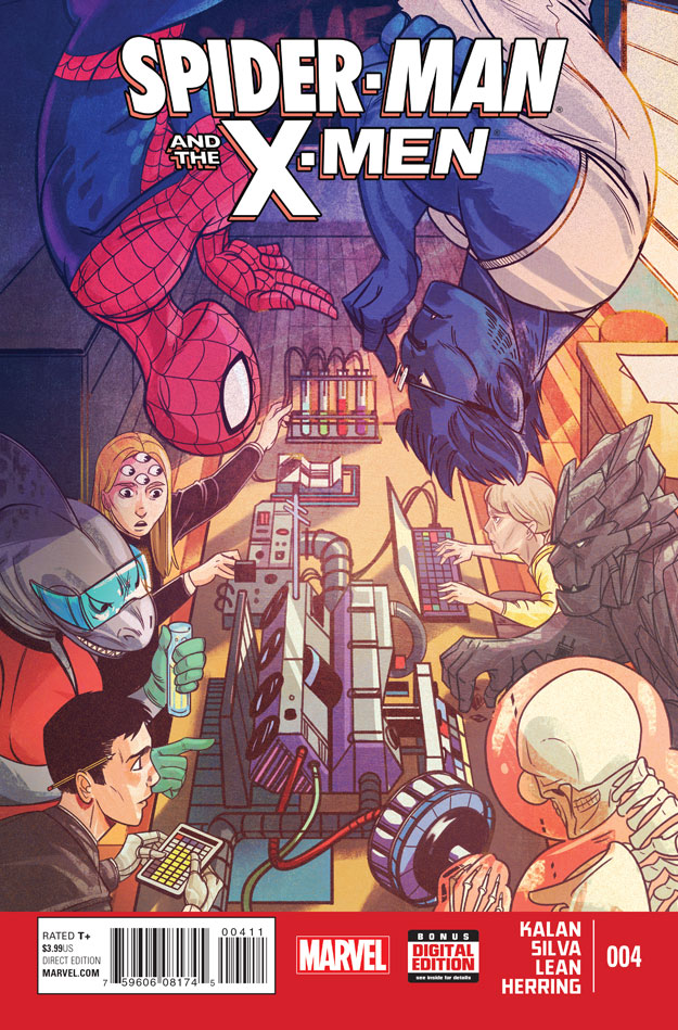 Spider-Man and the X-Men Art