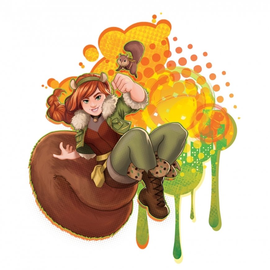 Download Squirrel Girl (Marvel Comics) TV Show Marvel Rising Art