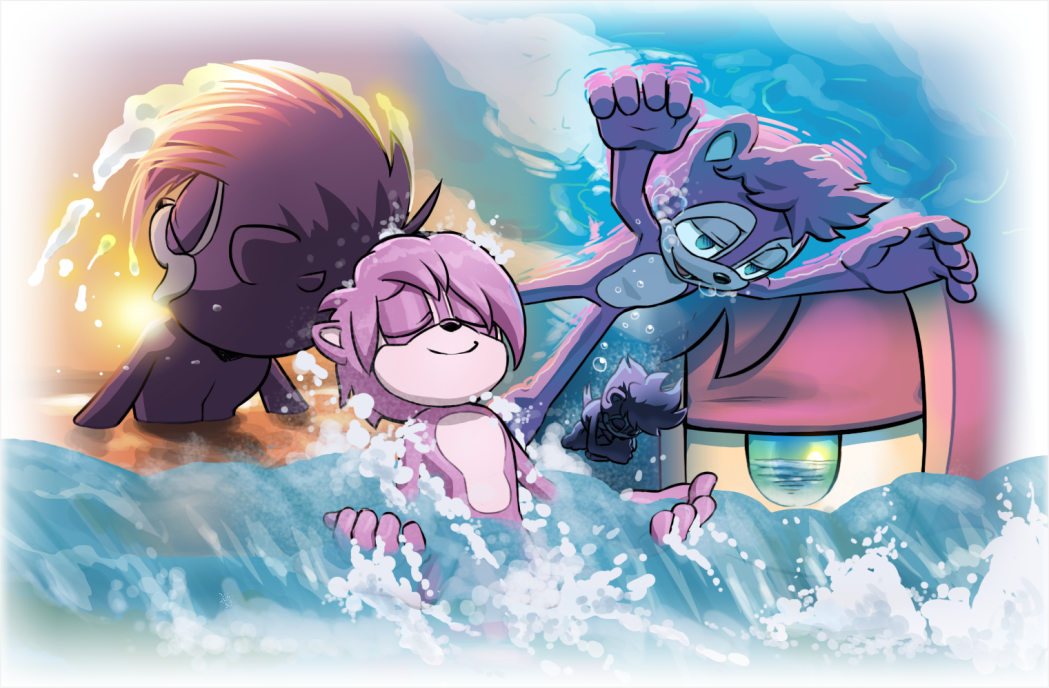 Download Dive The Lemming Comic Sonic The Hedgehog Art