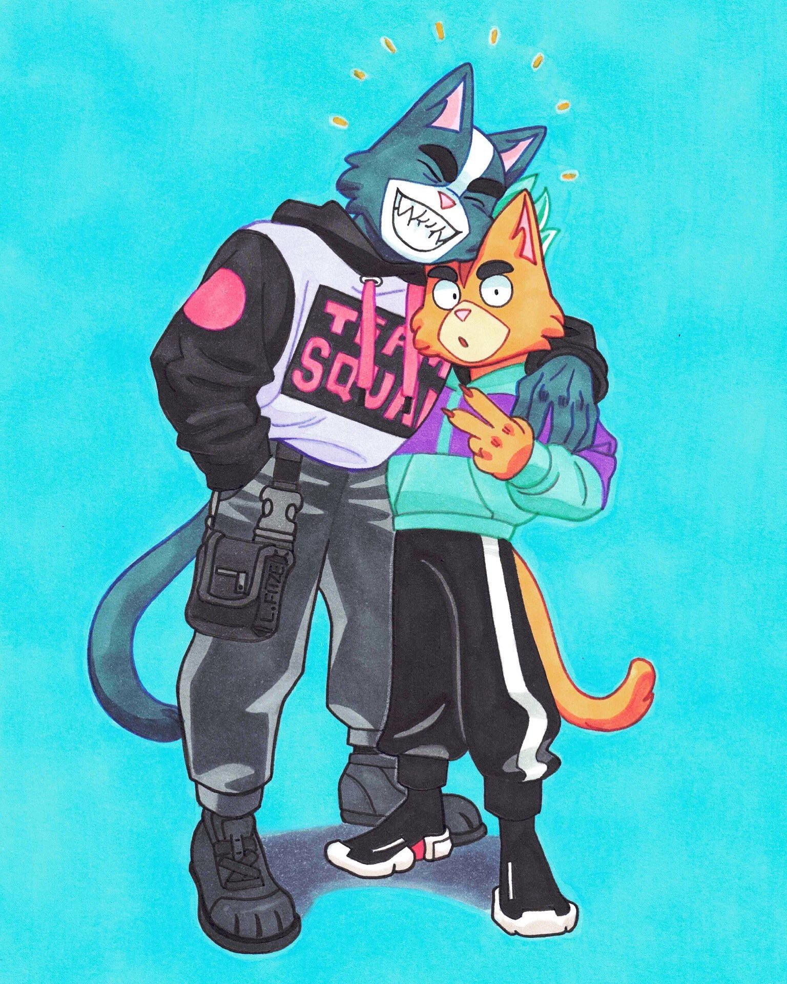 Download Peace Sign Little Cato (Final Space) Avocato (Final Space) TV Show Final Space Art