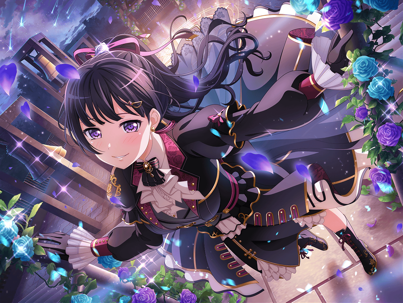 Download Roselia (BanG Dream!) Rinko Shirokane Anime BanG Dream! Art
