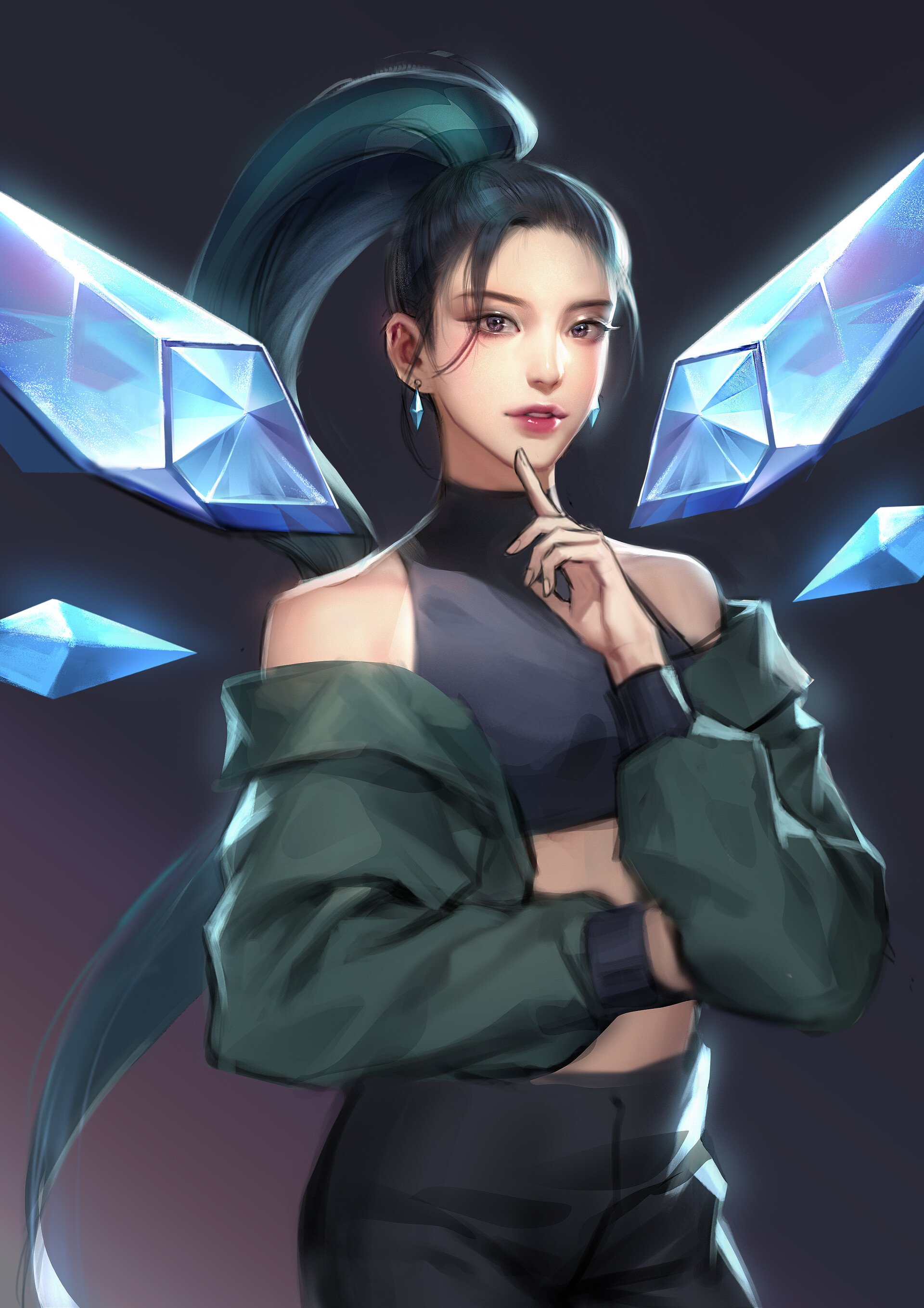 Download Kai'Sa (League Of Legends) Video Game League Of Legends Art