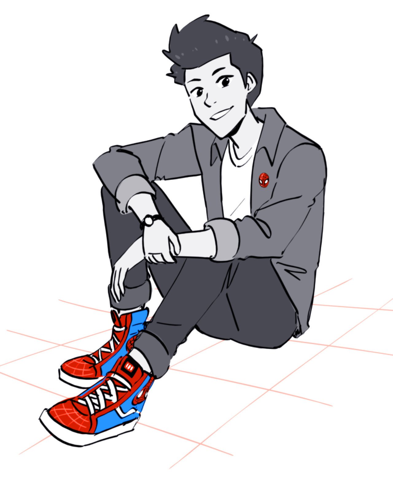 Download Smile Sneakers Harry Osborn TV Show Marvel's Spider-Man Art