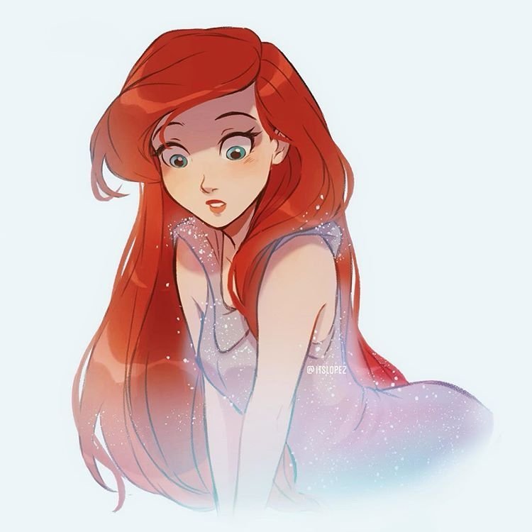 Ariel Disney Hair
