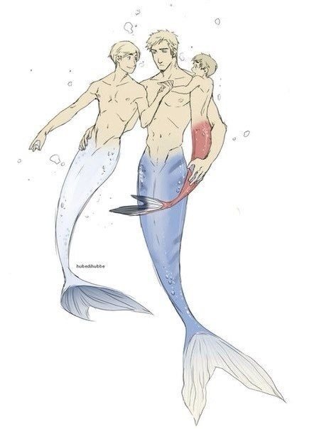 Download Tail Merman Fantasy Mermaid Art