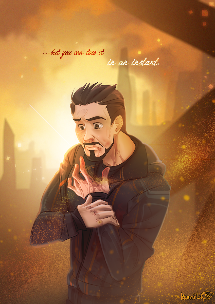 Download Tears Tony Stark Movie Avengers: Infinity War Art
