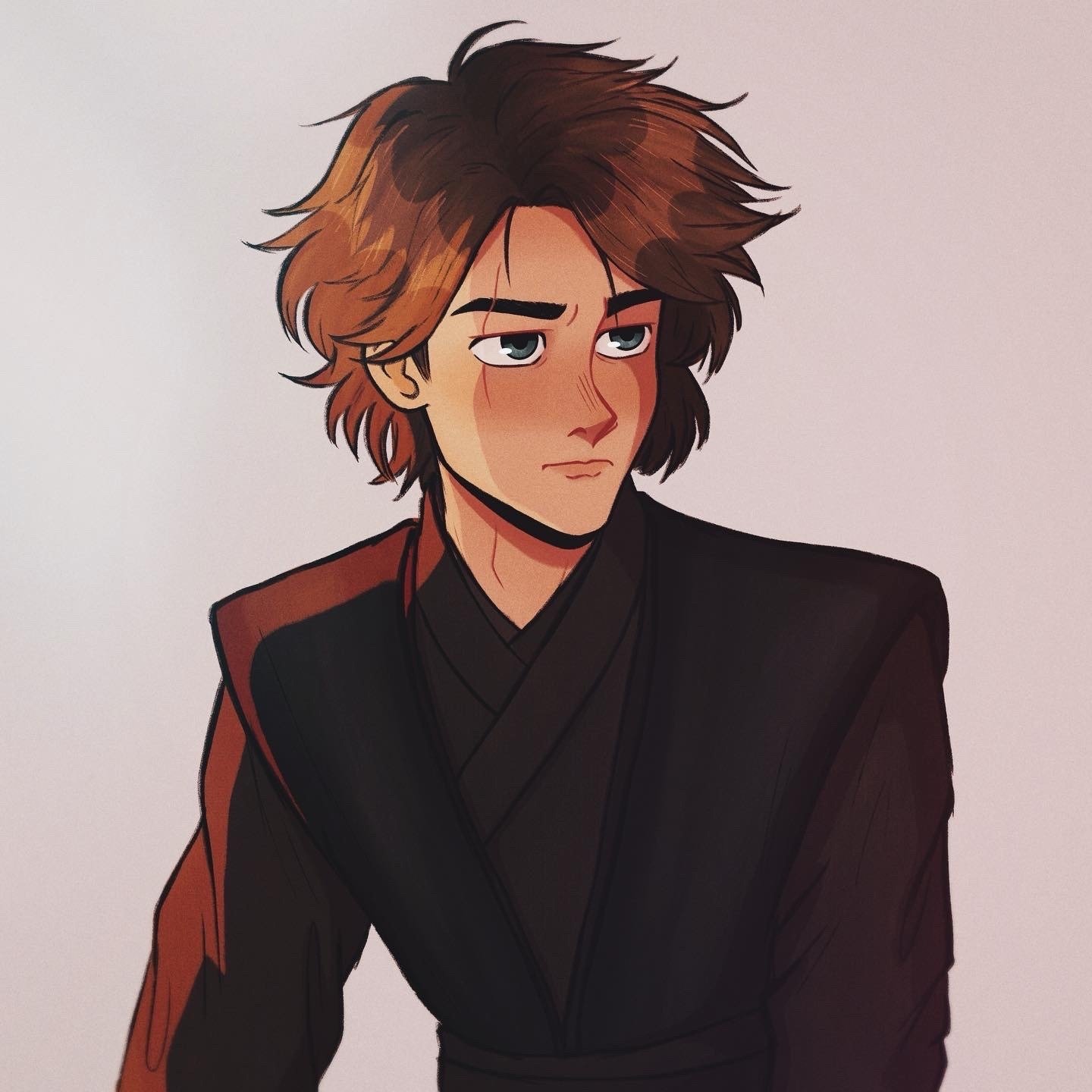 Download Brown Hair Anakin Skywalker Sci Fi Star Wars Art