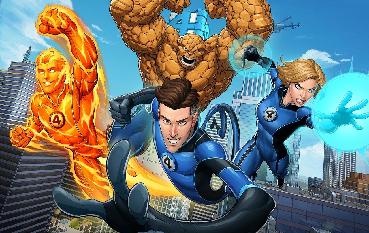 Download Susan Storm Johnny Storm Human Torch (Marvel Comics) Thing (Marvel Comics) Invisible Woman Mister Fantastic Comic Fantastic Four Art