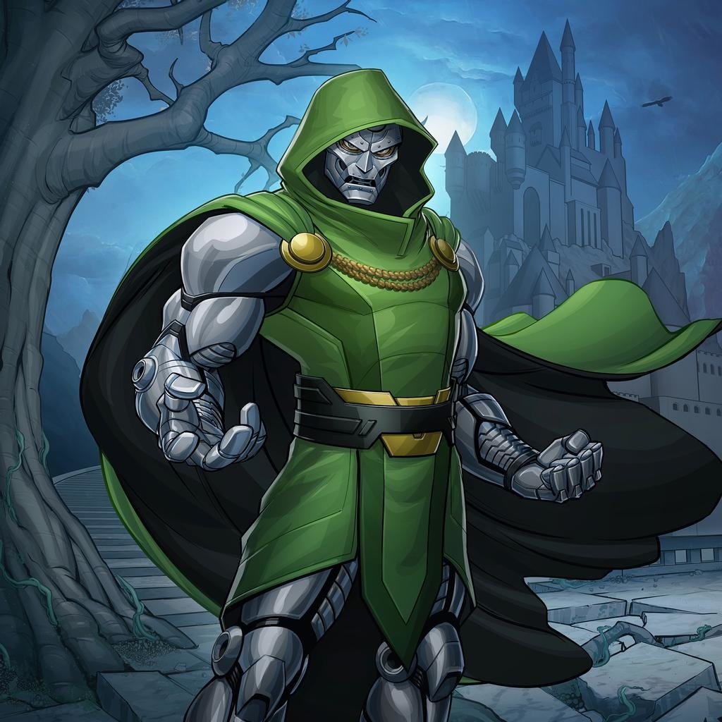Download Victor Von Doom Doctor Doom Comic Fantastic Four Art
