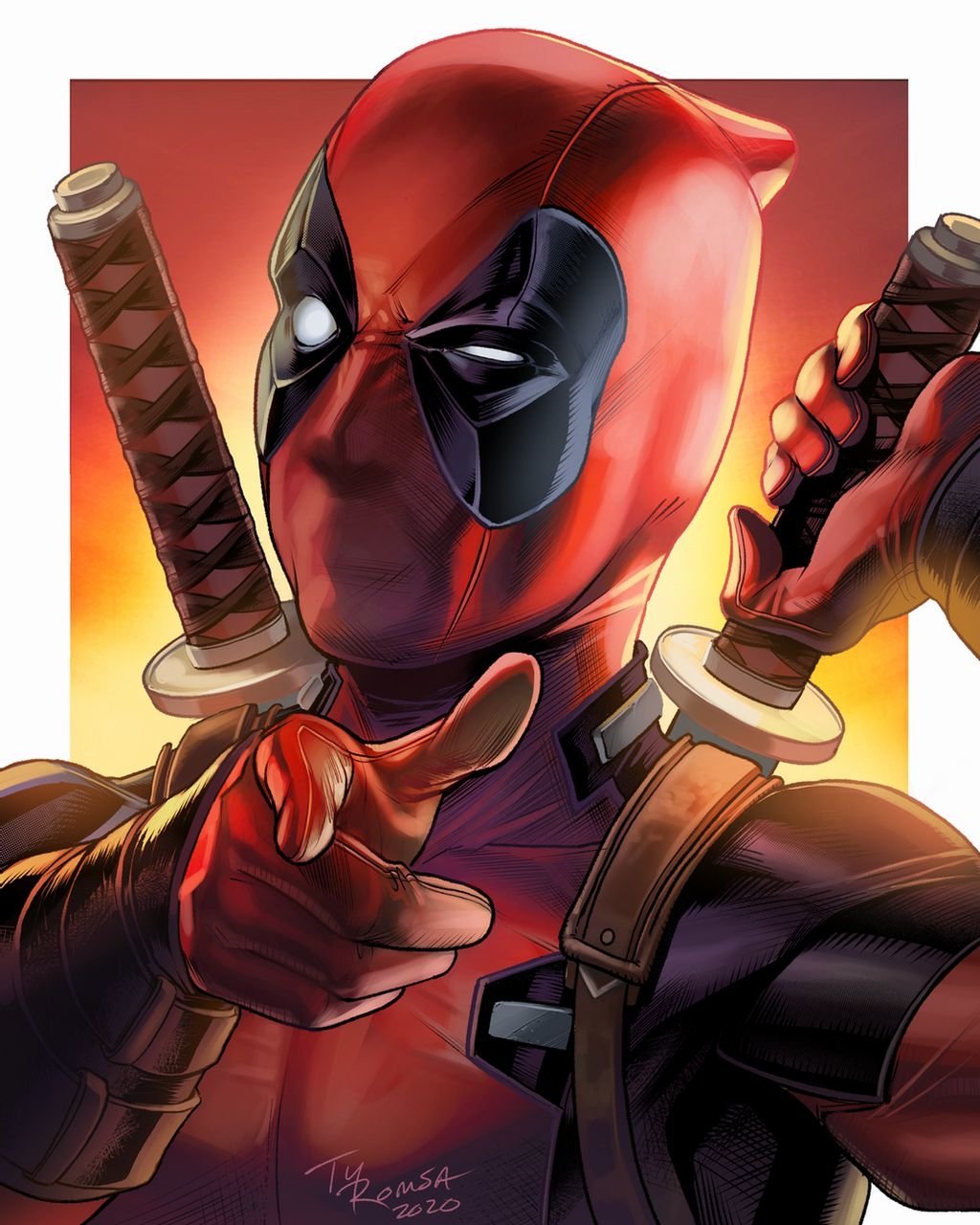 Download Wade Wilson Comic Deadpool Art
