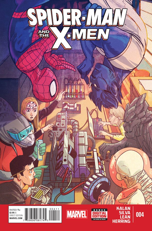 Download Shark-Girl (Marvel Comics) Rockslide (Marvel Comics) Eye-Boy (Marvel Comics) Hellion (Marvel Comics) Spider Man Beast (Marvel Comics) Glob Herman Comic Spider-Man And The X-Men Art