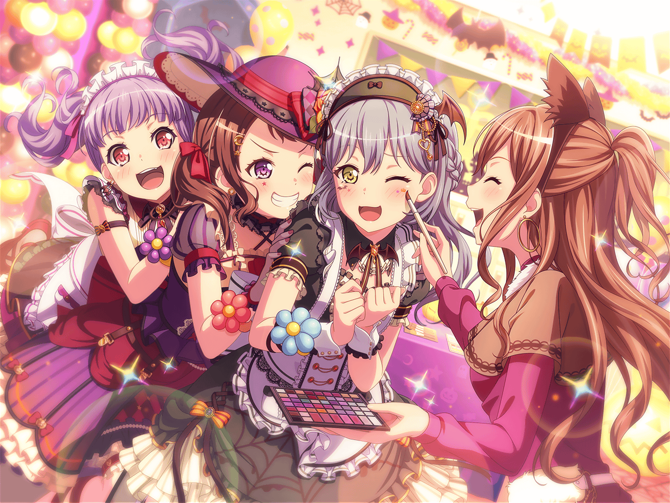 Download Raise A Suilen (Bang Dream!) Poppin'Party Roselia (BanG Dream!) Asahi Rokka Lisa Imai Kasumi Toyama Ako Udagawa Anime BanG Dream! Art