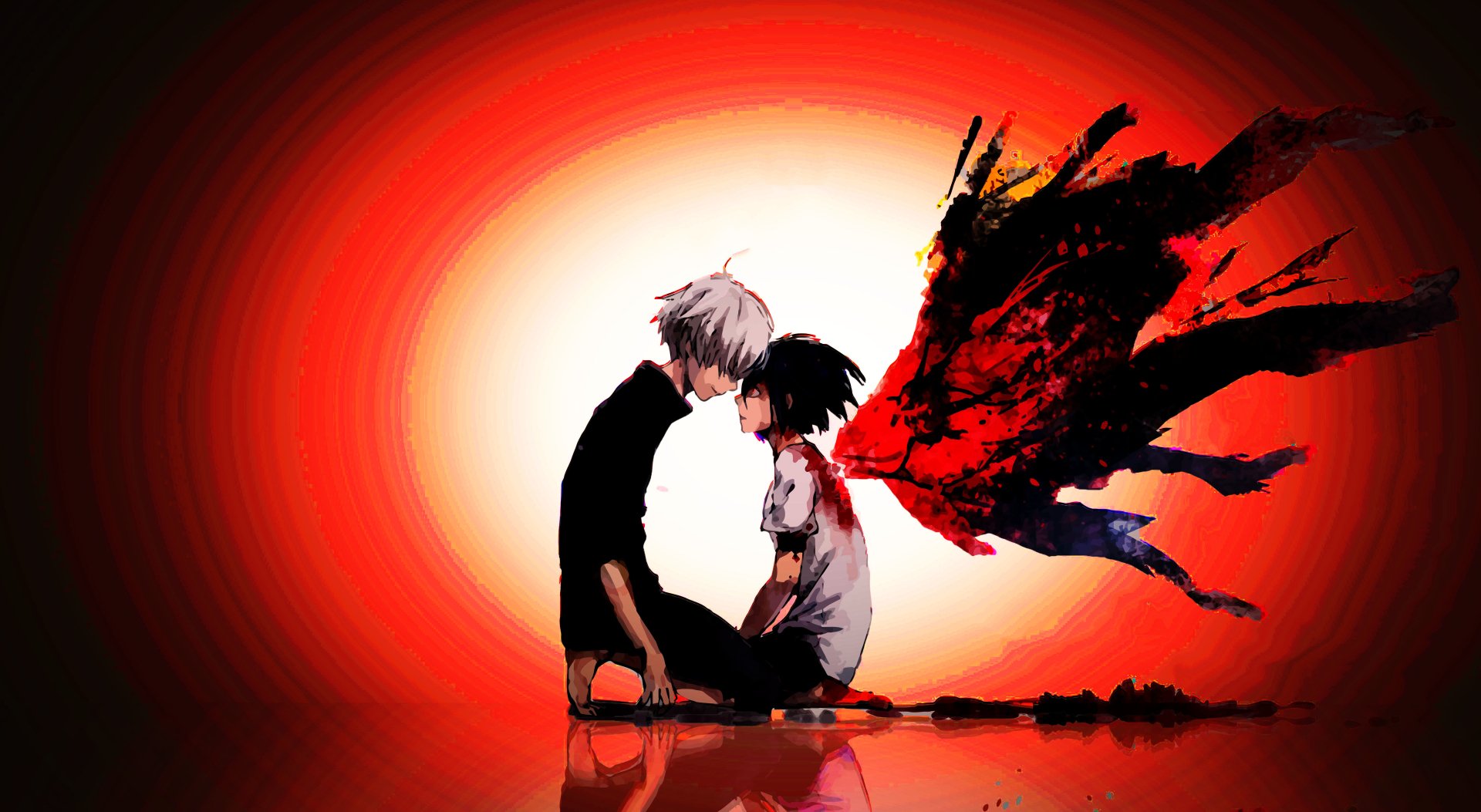 Kaneki and Touka wallpaper Art - ID: 135828