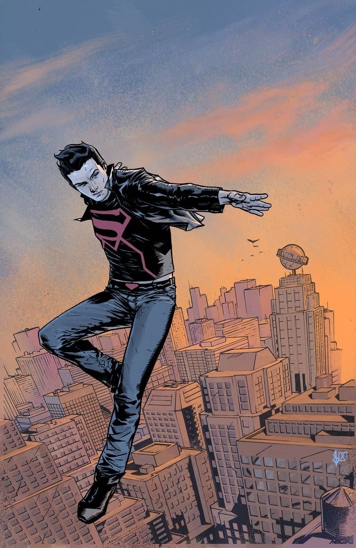 Download DC Comics Metropolis (DC Comics) Conner Kent Daily Planet Comic Superboy Art